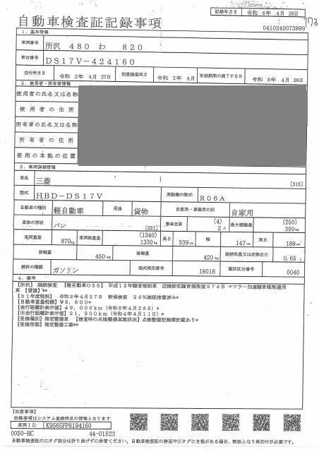 MITSUBISHI MINICAB