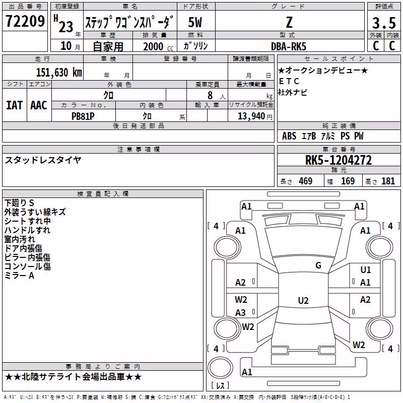 HONDA STEPWGN