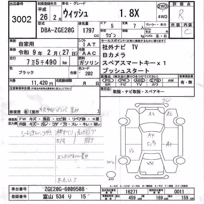 TOYOTA WISH