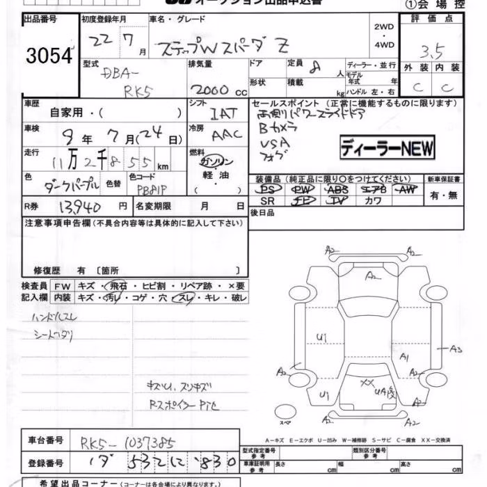 HONDA STEPWGN
