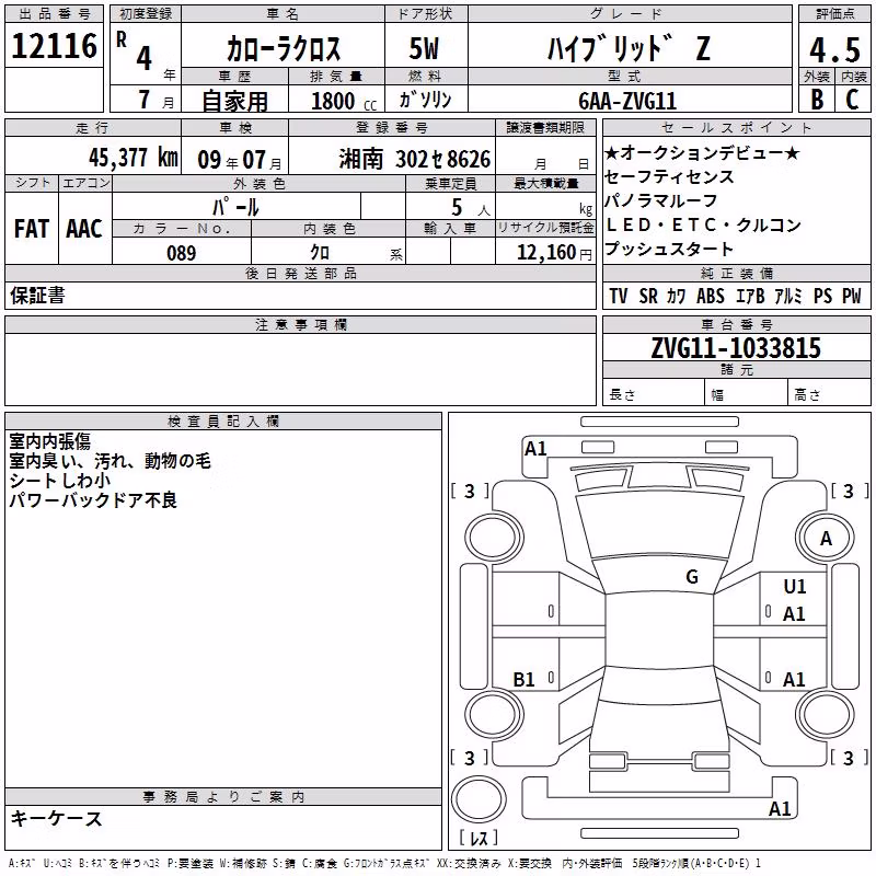 TOYOTA COROLLA CROSS