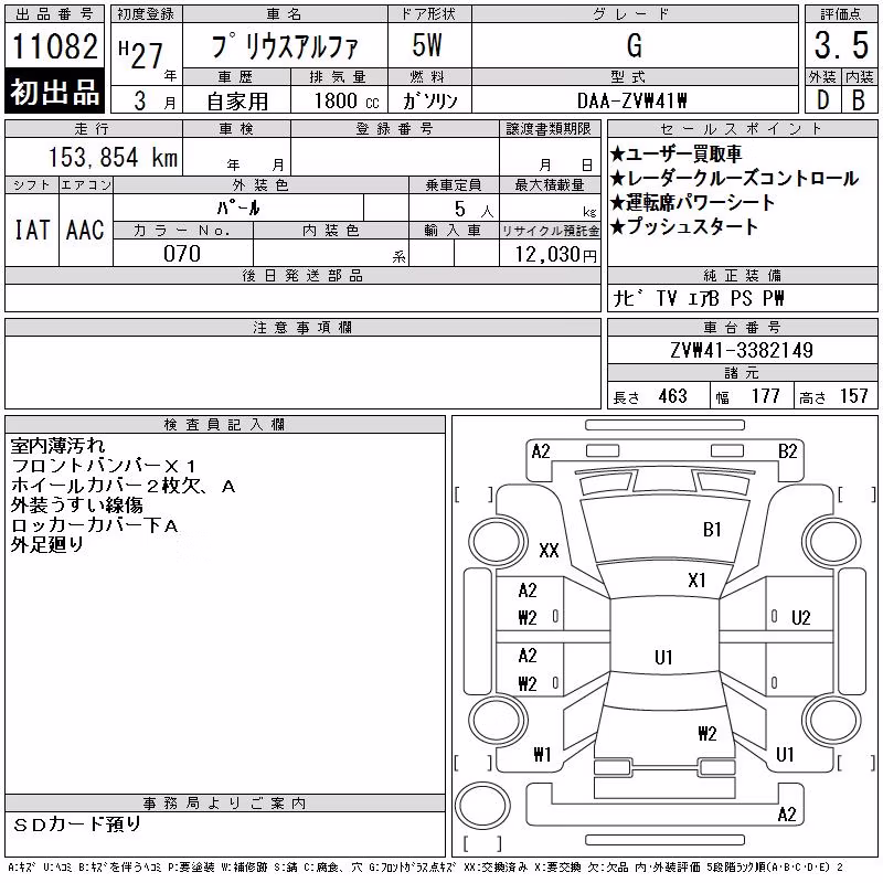 TOYOTA PRIUS ALPHA