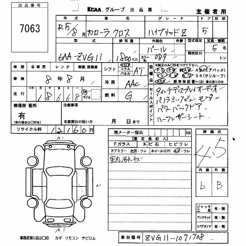 TOYOTA COROLLA CROSS