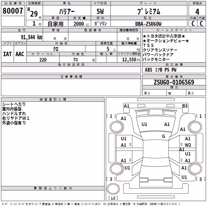 TOYOTA HARRIER