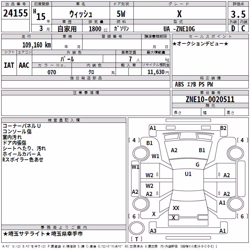 TOYOTA WISH