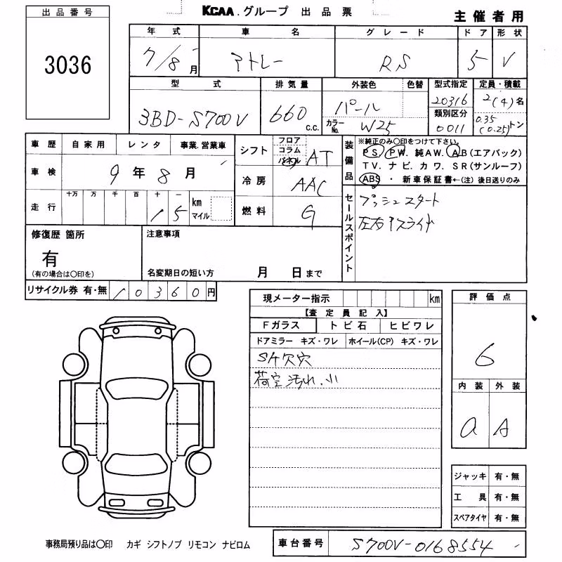 DAIHATSU ATRAI