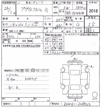 TOYOTA PRIUS ALPHA