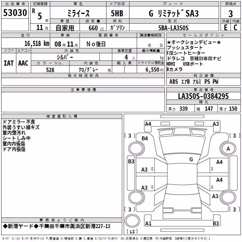 DAIHATSU MIRA E:S