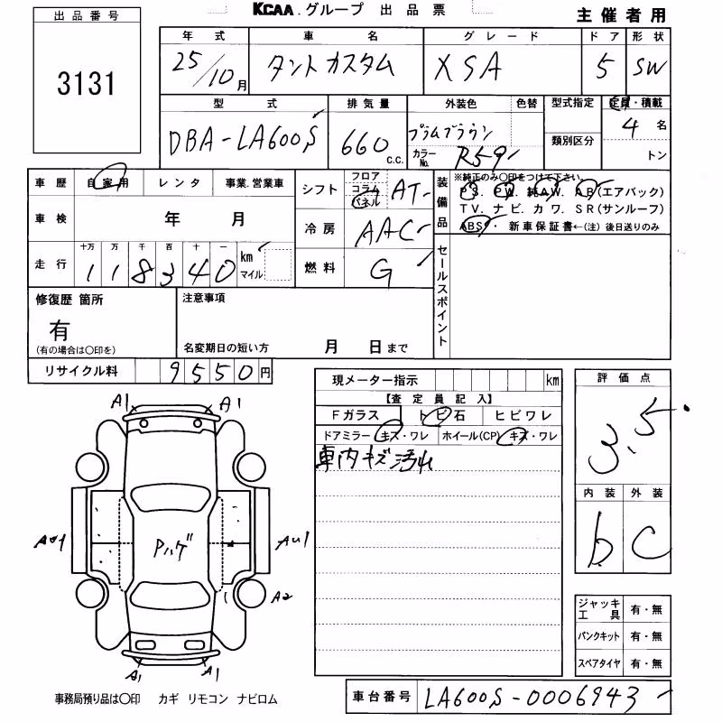 DAIHATSU TANTO
