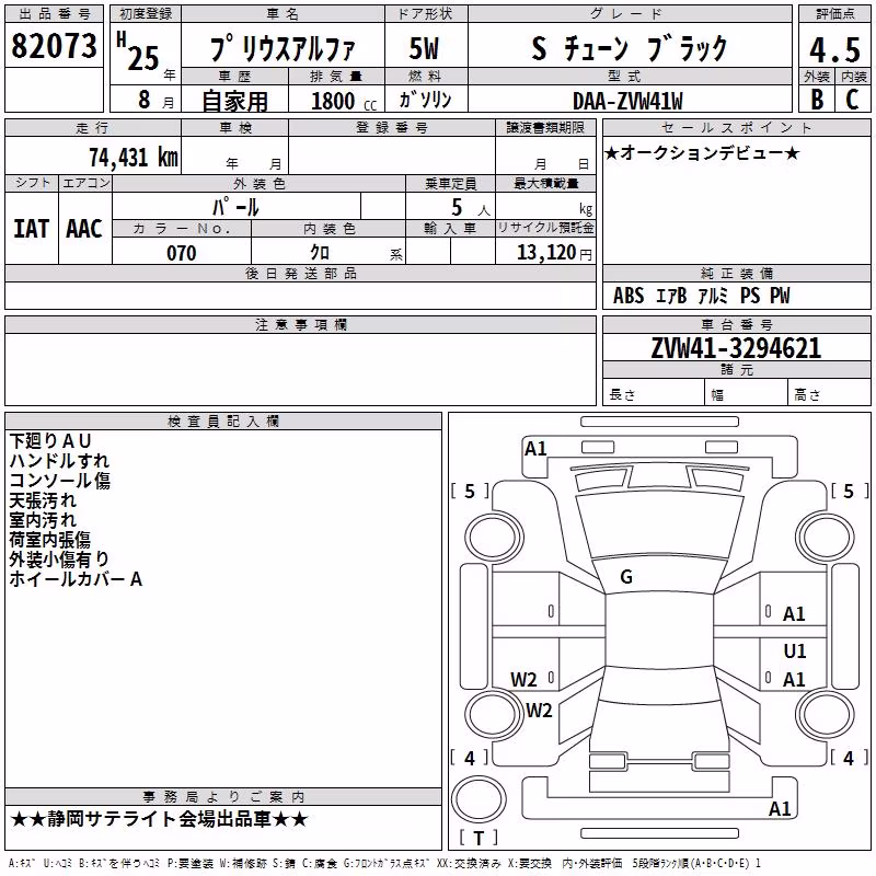 TOYOTA PRIUS ALPHA
