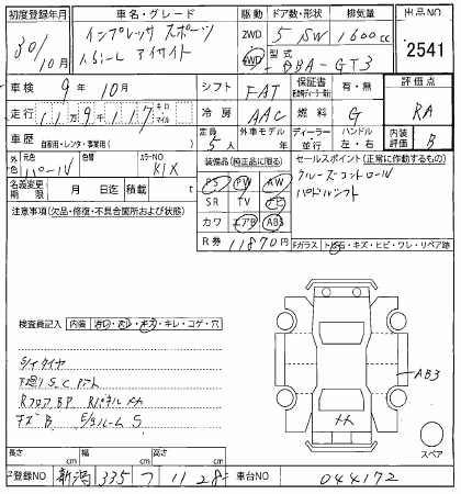 SUBARU XV