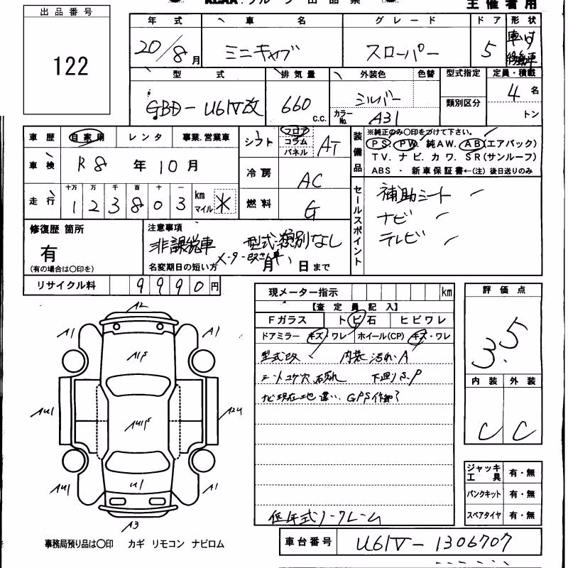 MITSUBISHI MINICAB