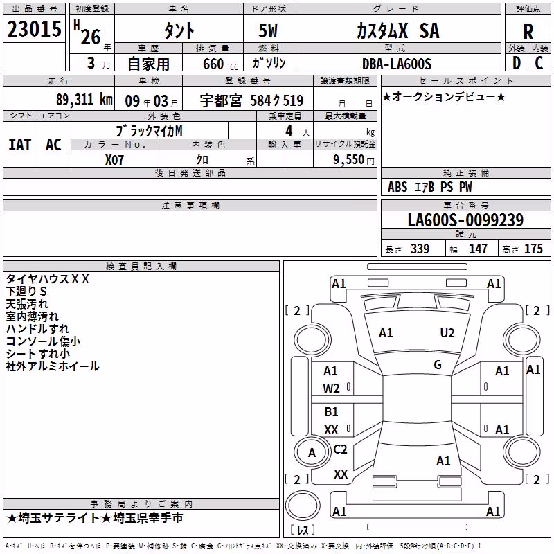 DAIHATSU TANTO