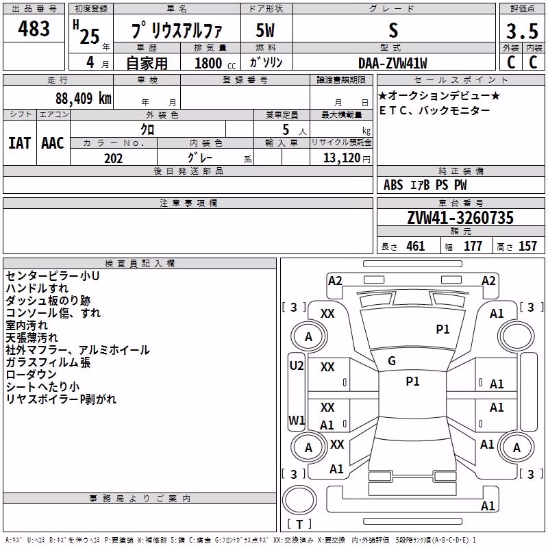 TOYOTA PRIUS ALPHA