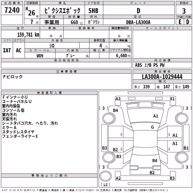 TOYOTA PIXIS EPOCH