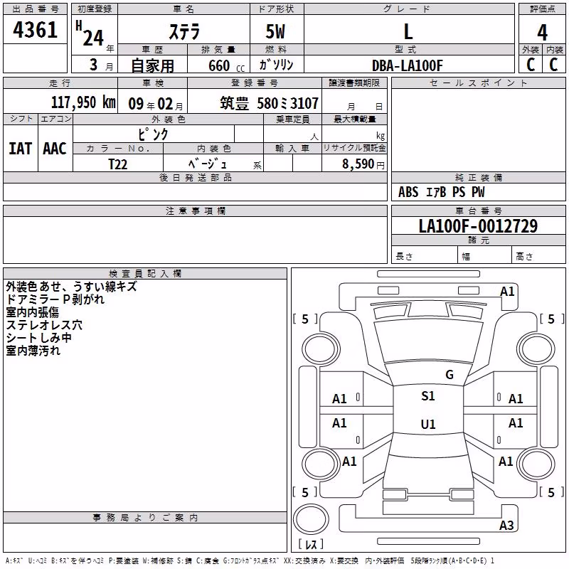 SUBARU STELLA