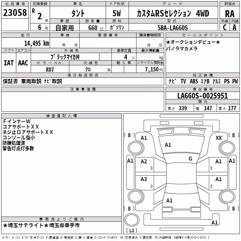 DAIHATSU TANTO