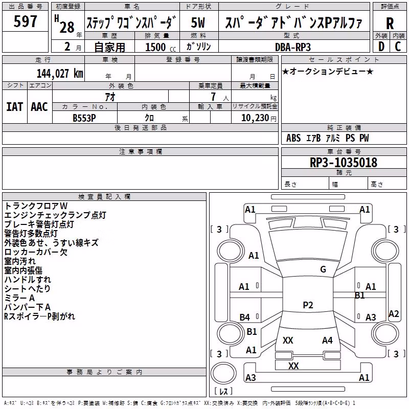 HONDA STEPWGN