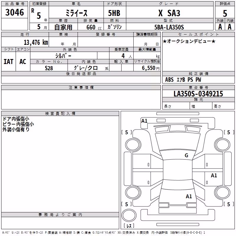 DAIHATSU MIRA E:S