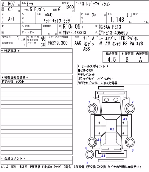 NISSAN AURA