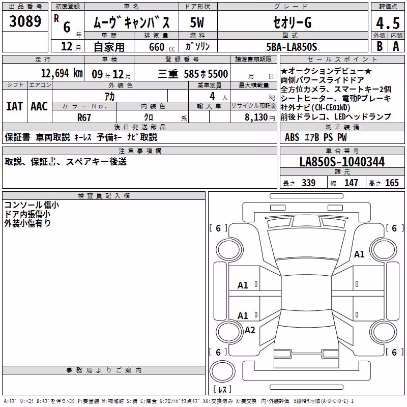 DAIHATSU MOVE CANBUS