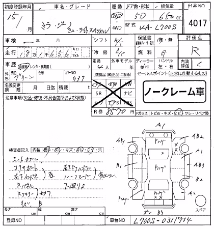 DAIHATSU MIRA GINO