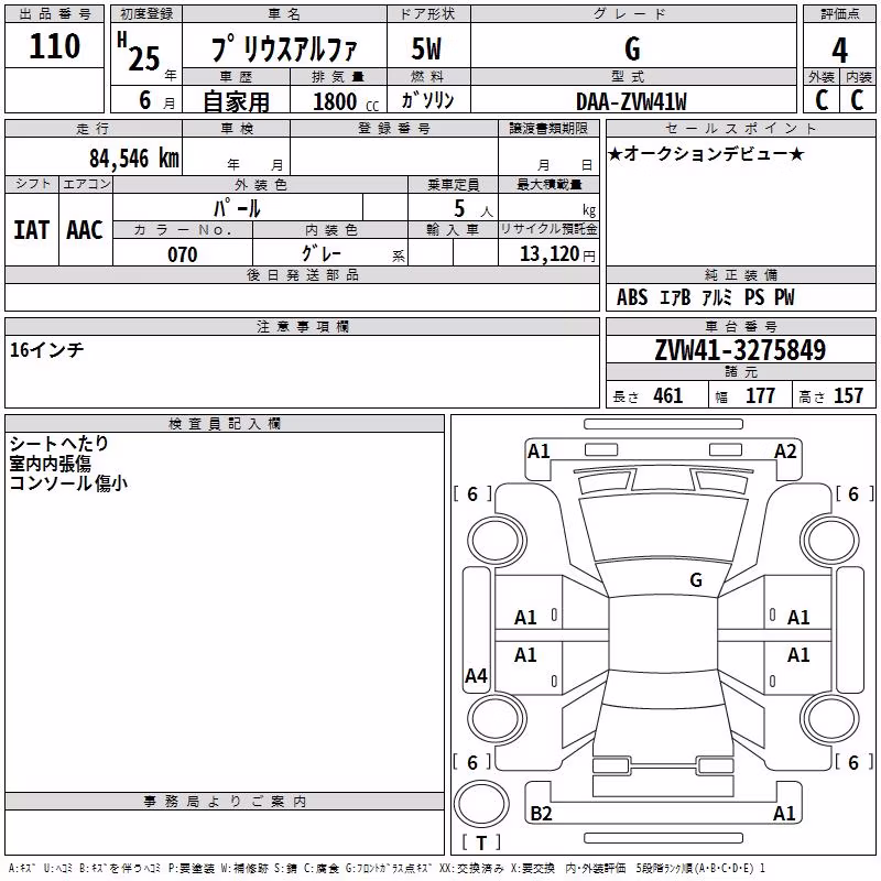 TOYOTA PRIUS ALPHA