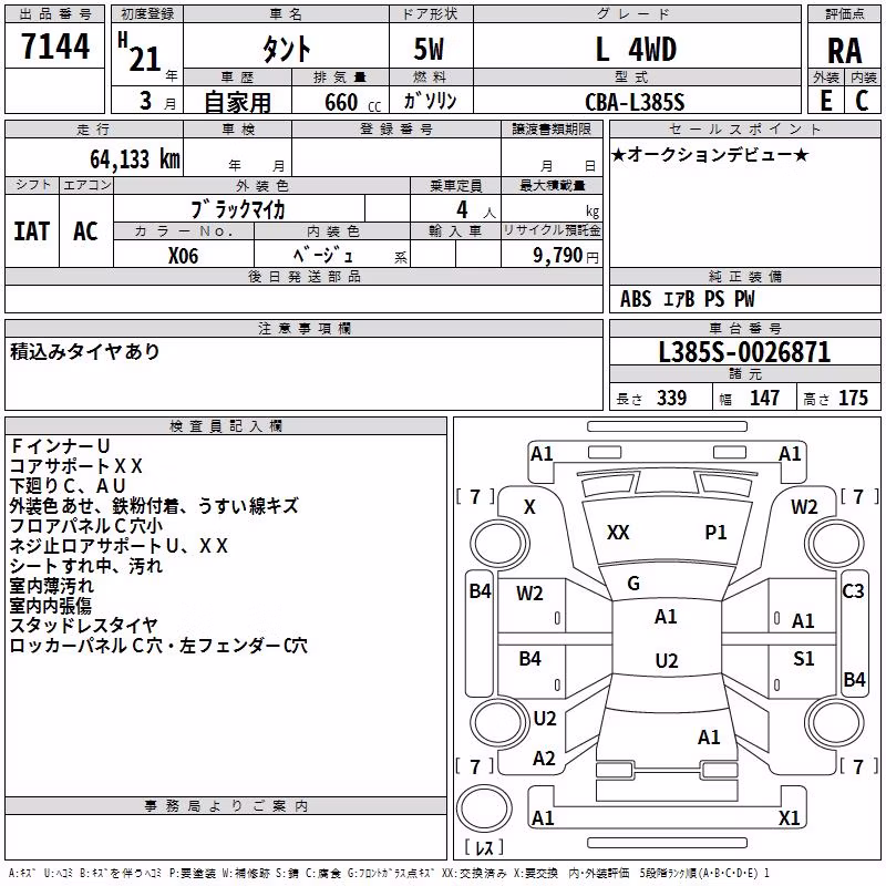 DAIHATSU TANTO
