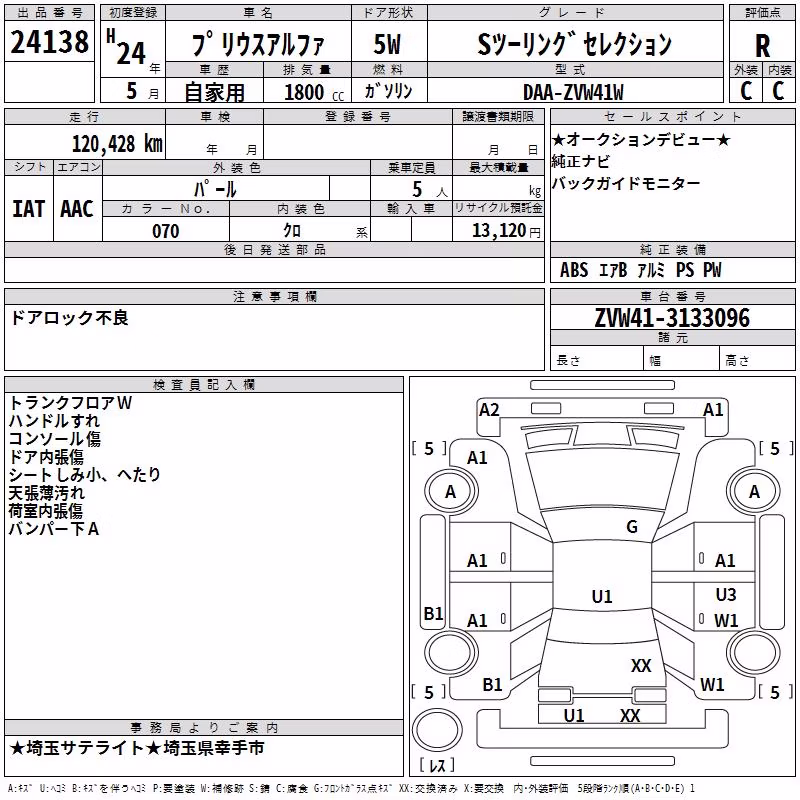 TOYOTA PRIUS ALPHA