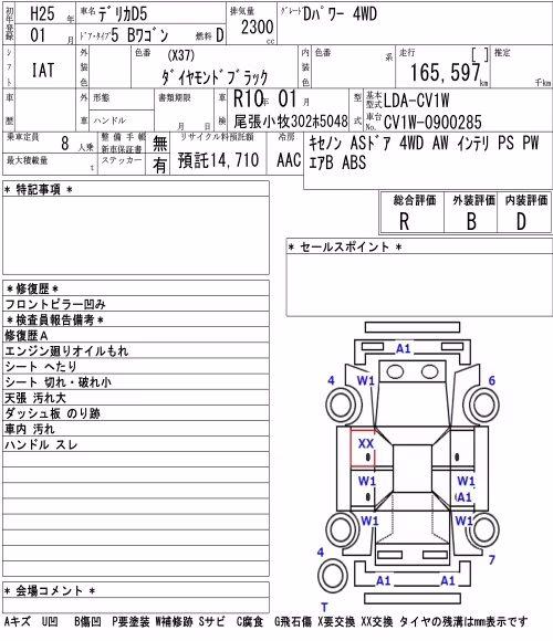 MITSUBISHI DELICA D:5