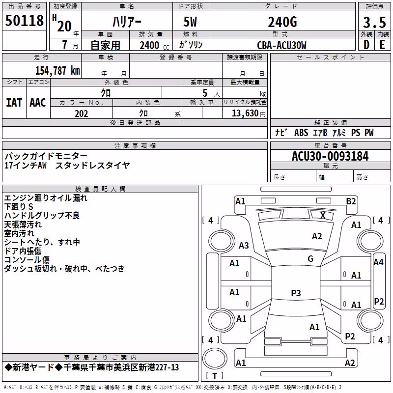 TOYOTA HARRIER