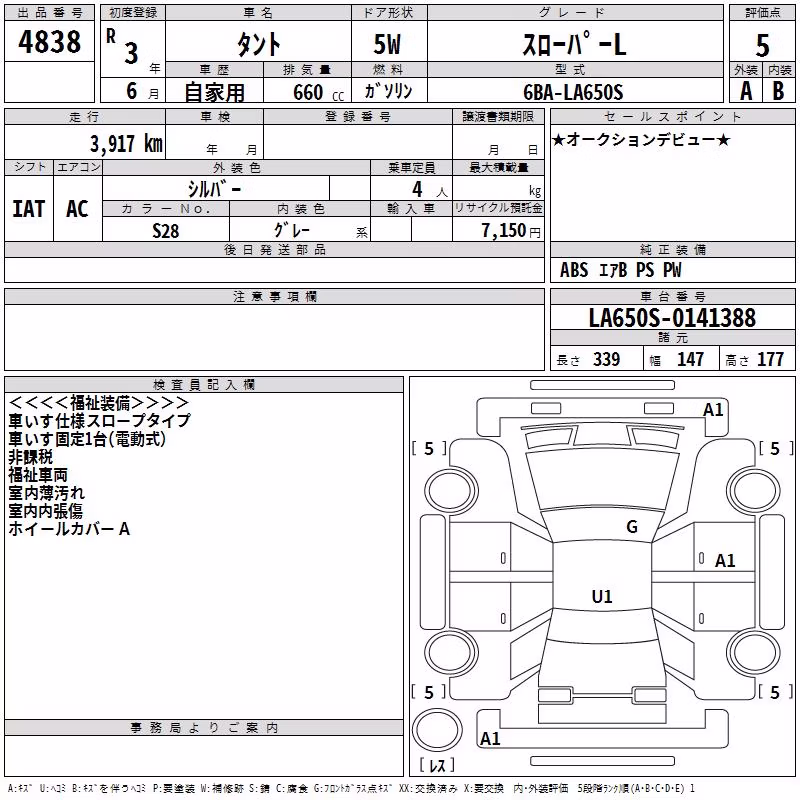 DAIHATSU TANTO