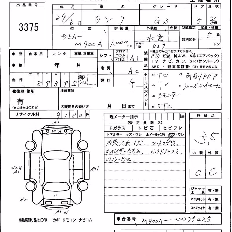 TOYOTA TANK