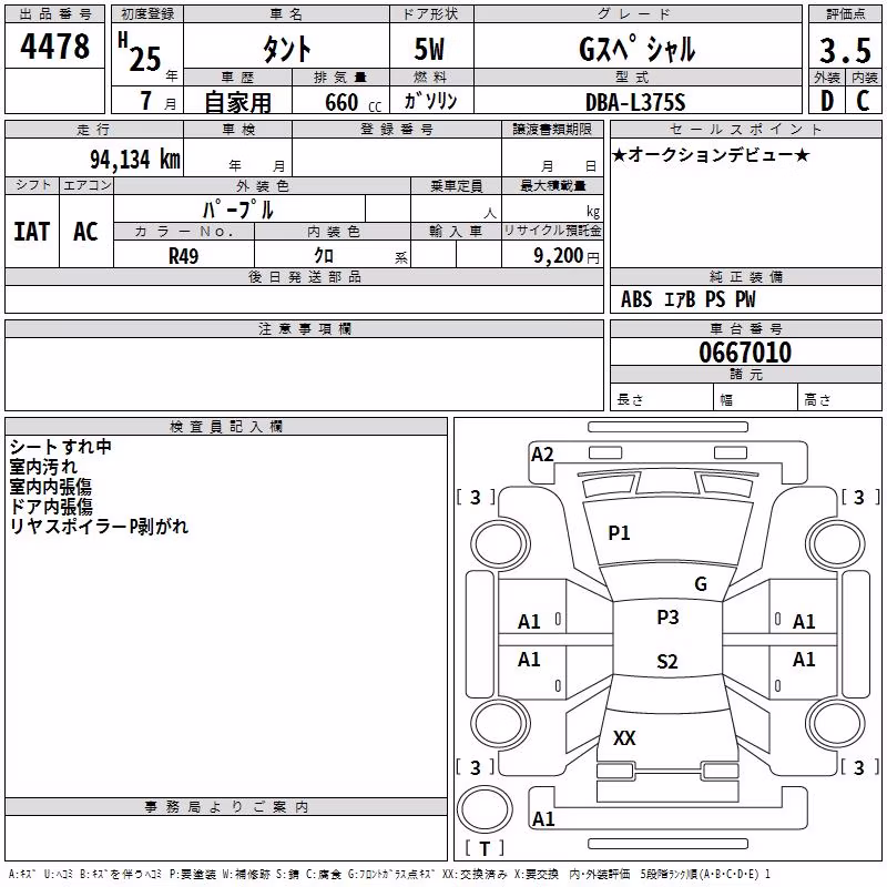 DAIHATSU TANTO