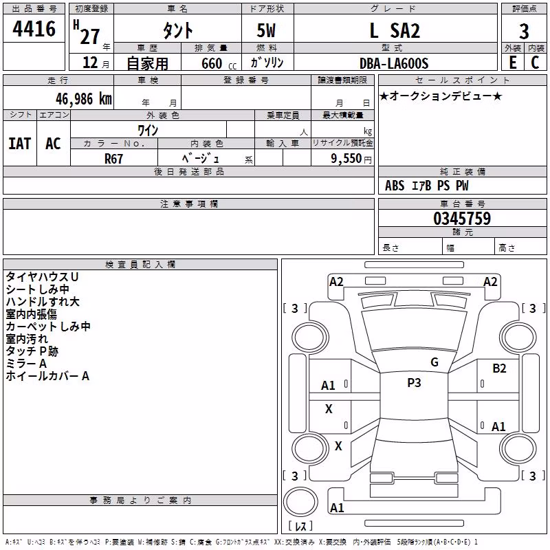 DAIHATSU TANTO