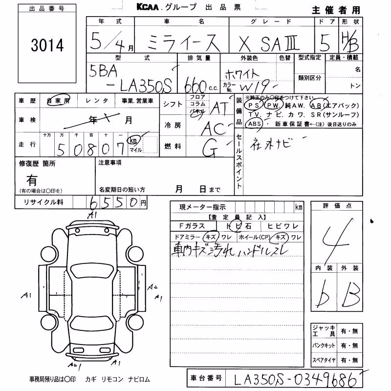DAIHATSU MIRA E:S