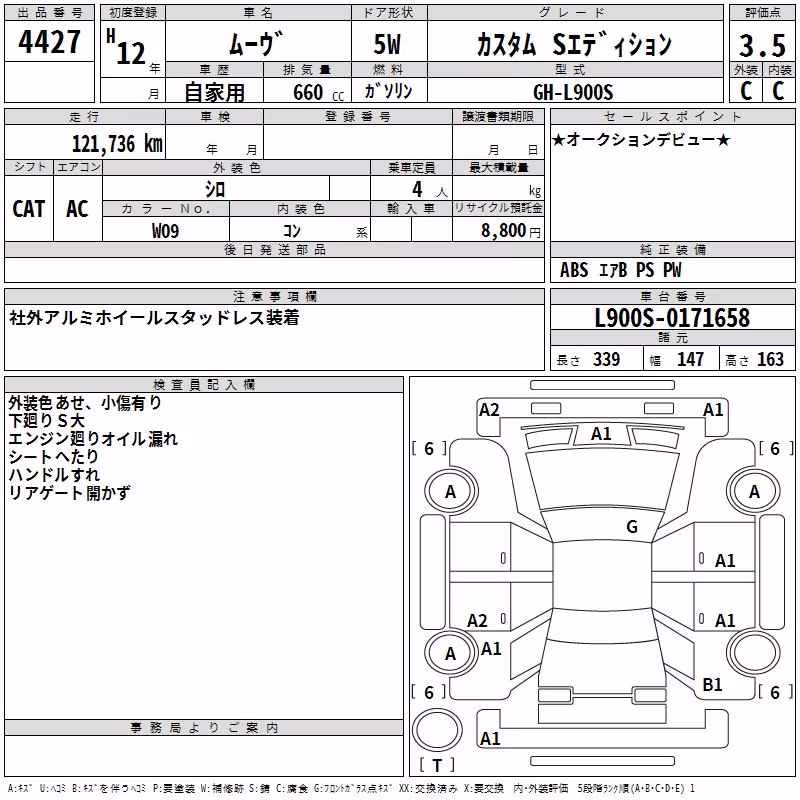 DAIHATSU MOVE