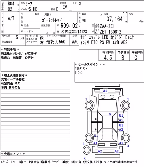 NISSAN LEAF