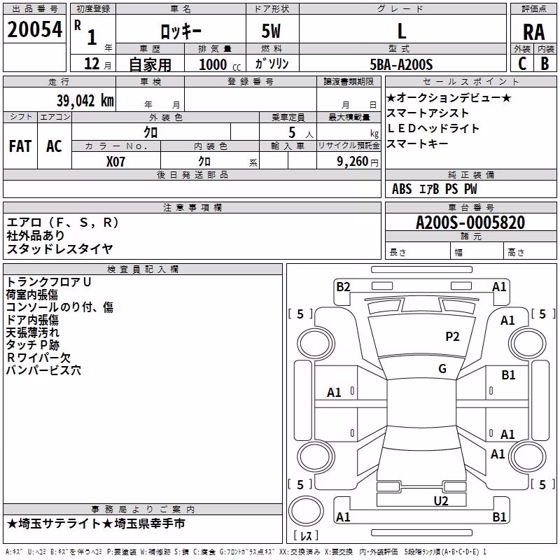 DAIHATSU ROCKY