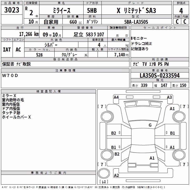 DAIHATSU MIRA E:S