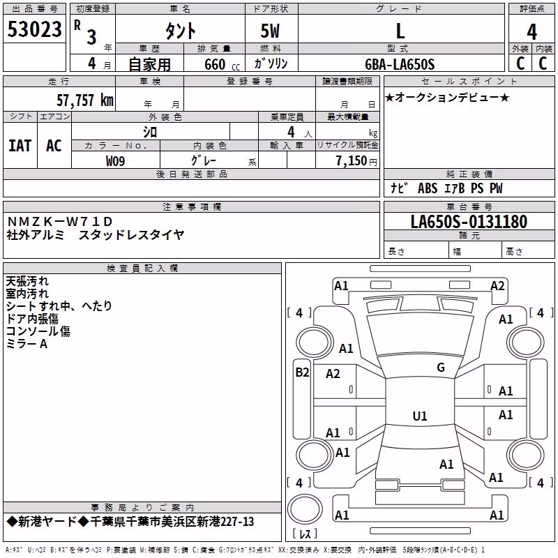DAIHATSU TANTO