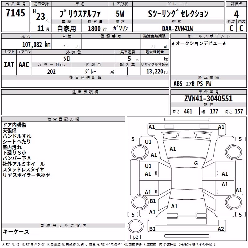 TOYOTA PRIUS ALPHA