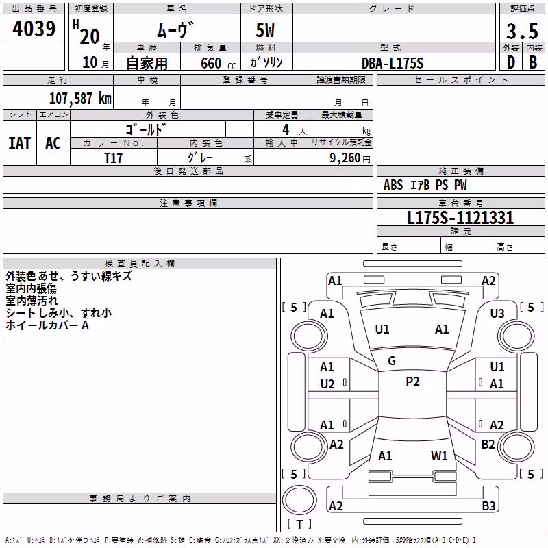 DAIHATSU MOVE