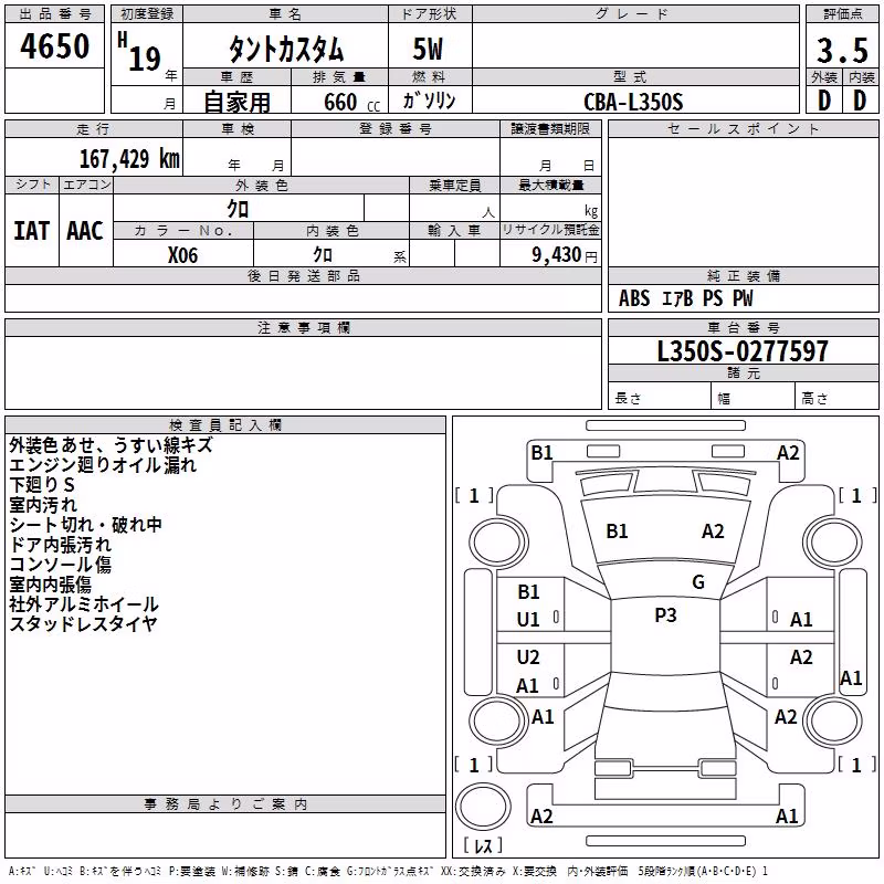 DAIHATSU TANTO