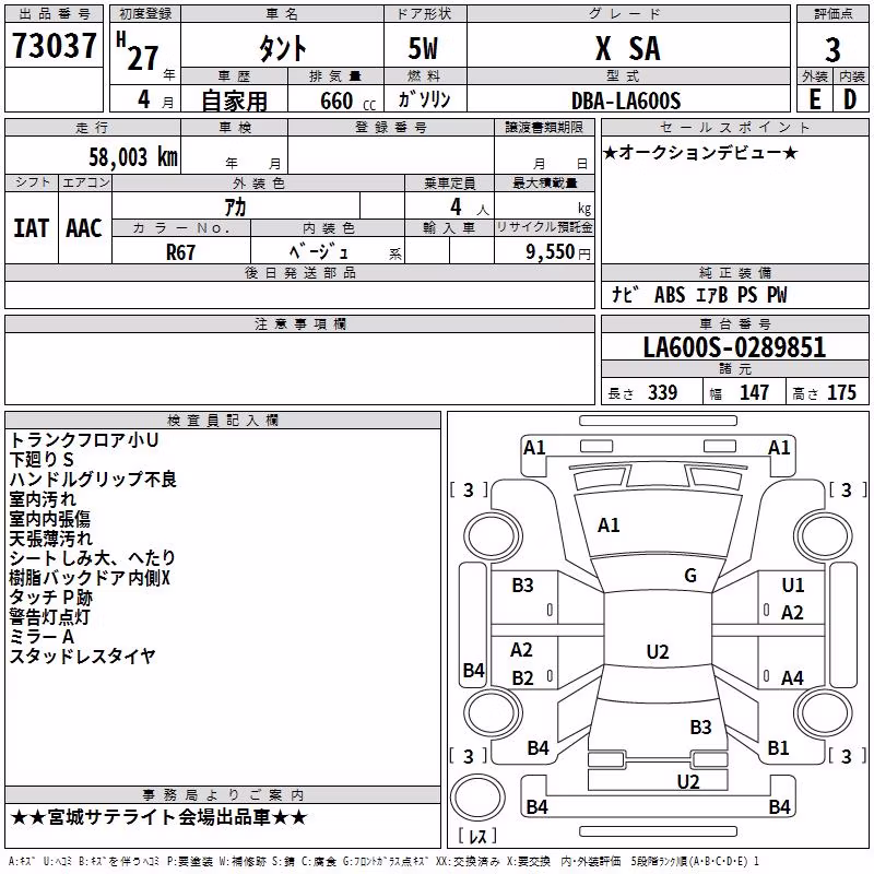 DAIHATSU TANTO