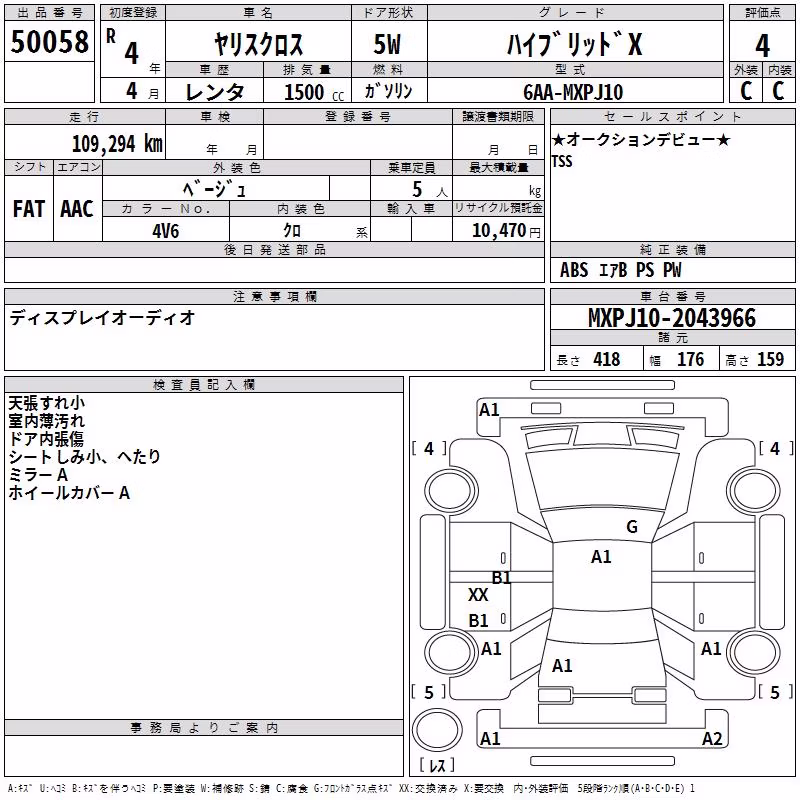 TOYOTA YARIS CROSS