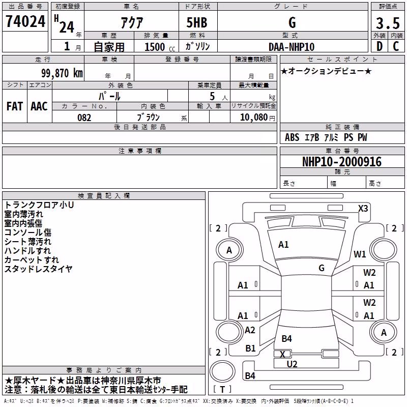 TOYOTA AQUA