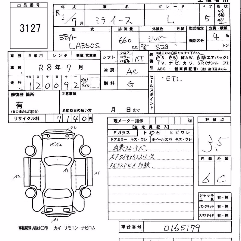 DAIHATSU MIRA E:S
