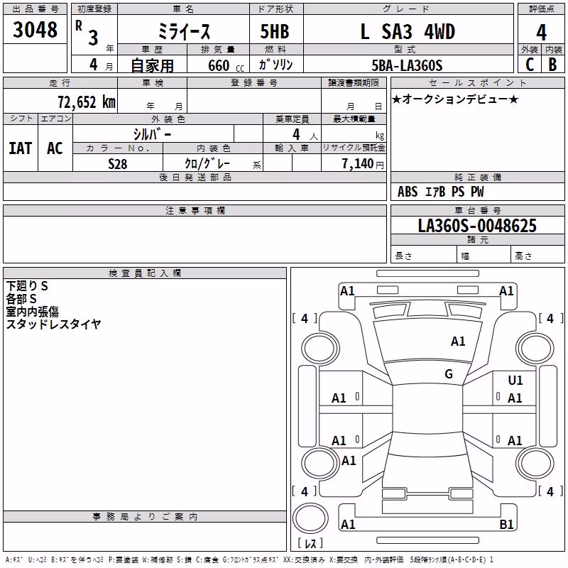 DAIHATSU MIRA E:S