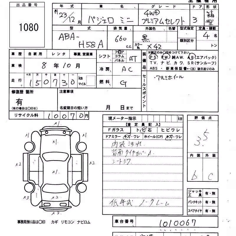 MITSUBISHI PAJERO MINI